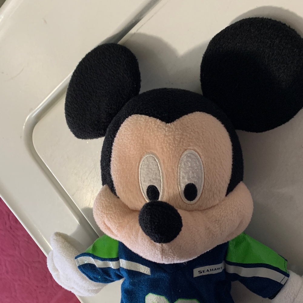 Seahawks NFL Mickey Mouse - Picture 8 of 9